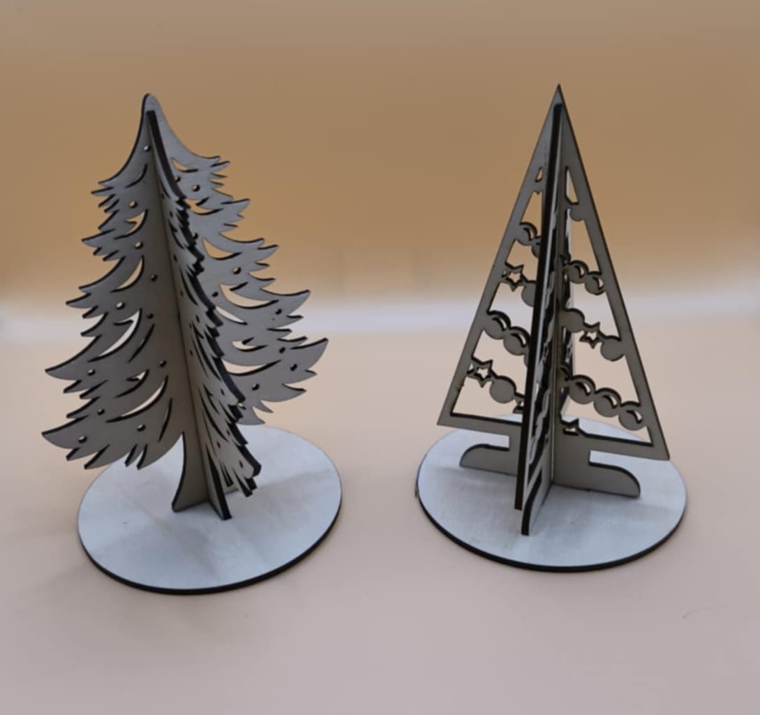 Petit sapin de Noêl en bois