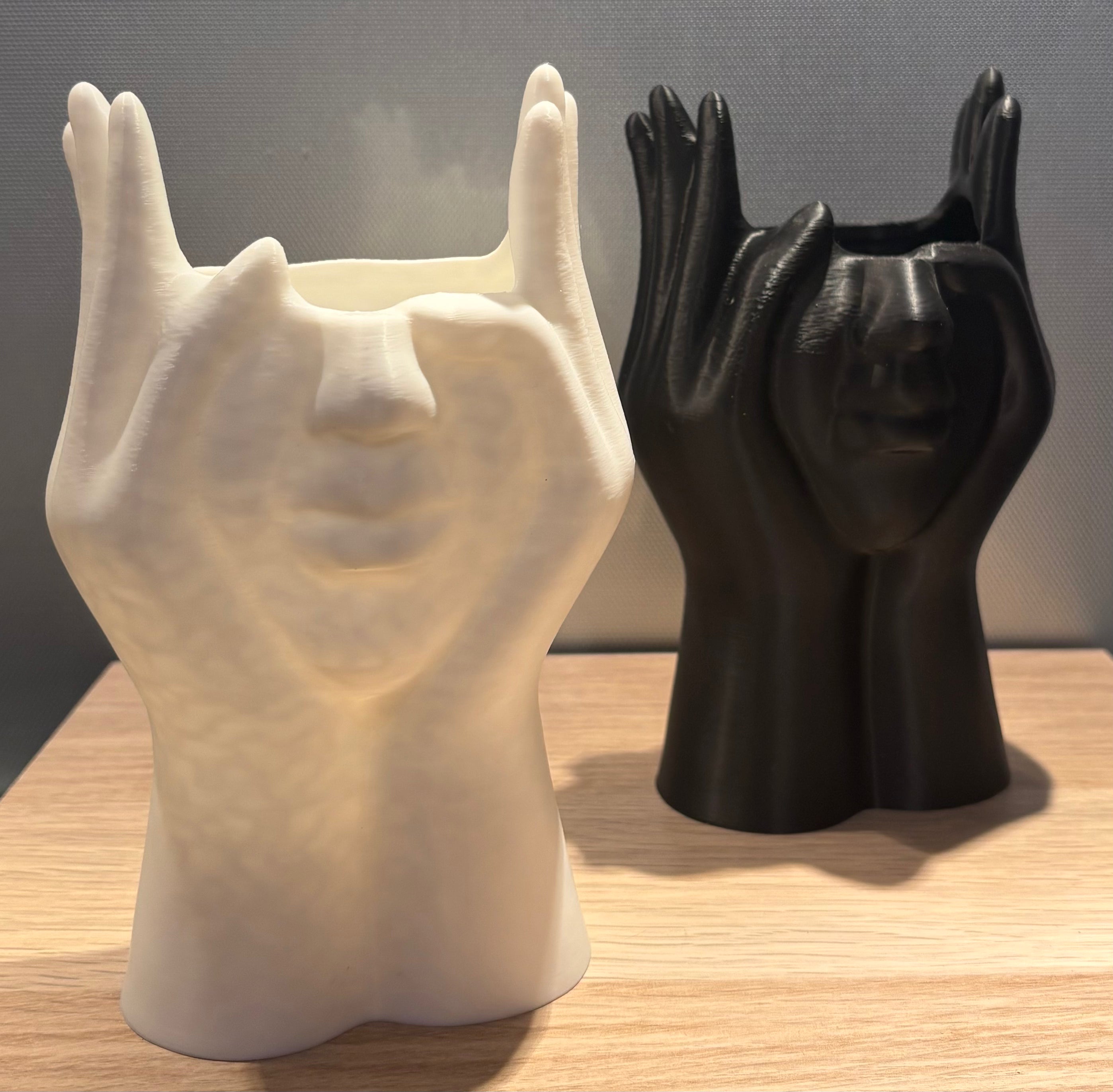 Porte pinceaux avec Visage