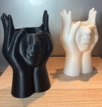 Porte pinceaux avec Visage