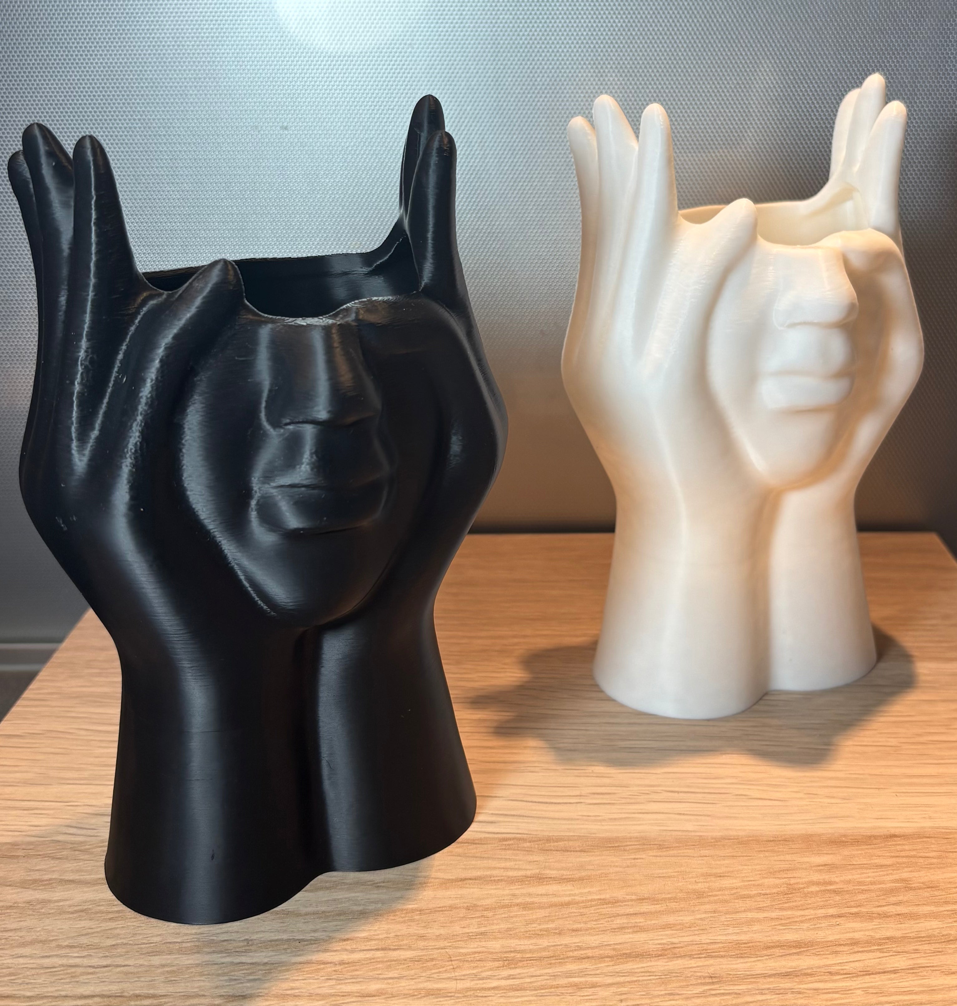 Porte pinceaux avec Visage